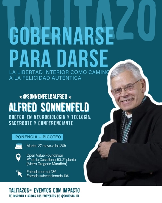 TALITAZO ALFRED SONNENFELD🧑‍⚕️📚 Gobernarse para darse.