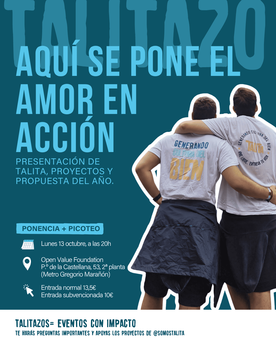 AQUÍ SE PONE EL AMOR EN ACCIÓN.