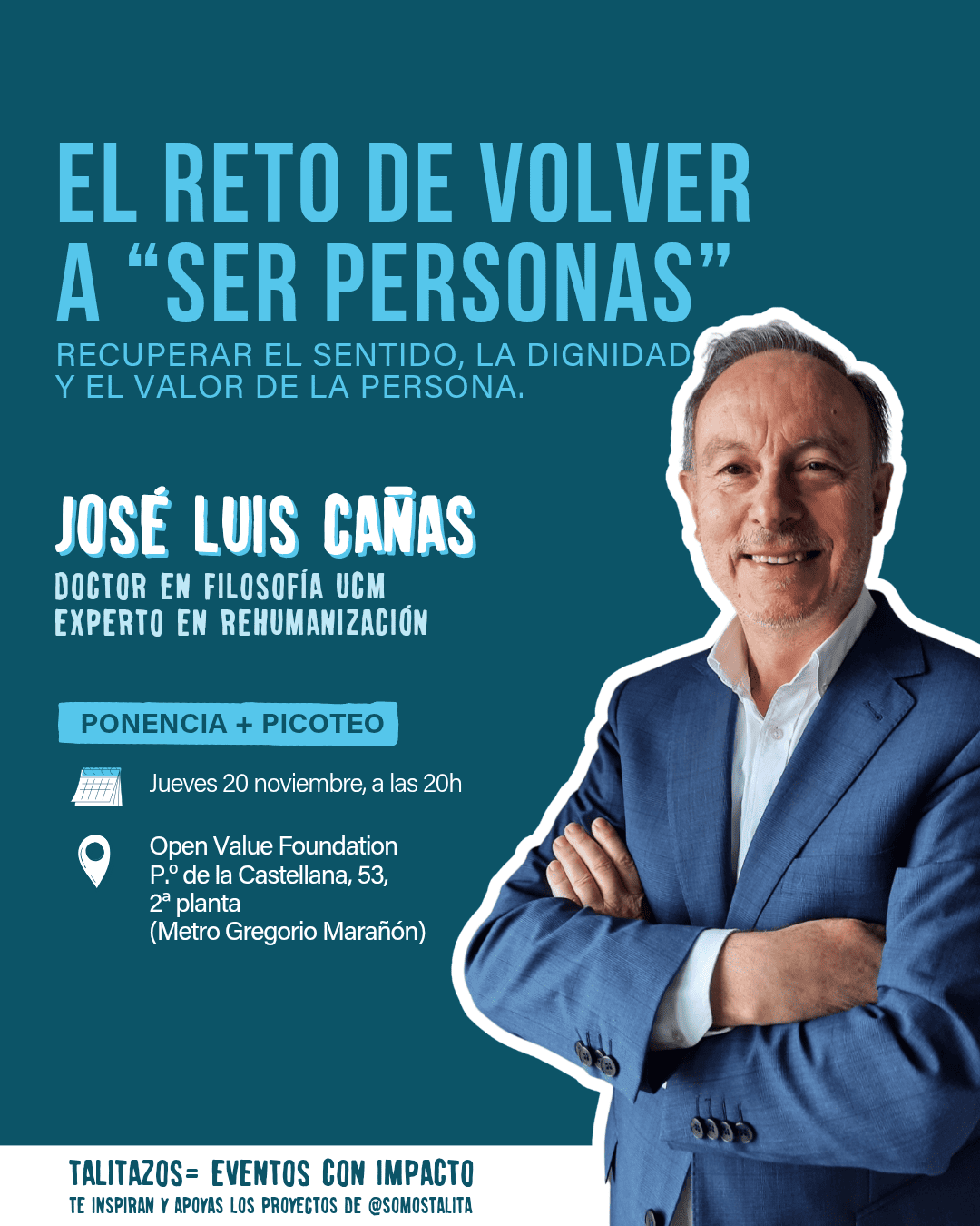 EL RETO DE VOLVER A «SER PERSONAS»